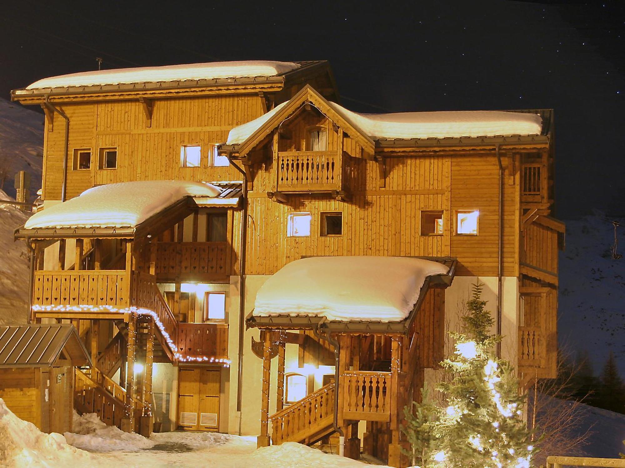 Апарт готель Le Hameau De La Sapiniere Сен-Мартен-де-Бельвіль Екстер'єр фото